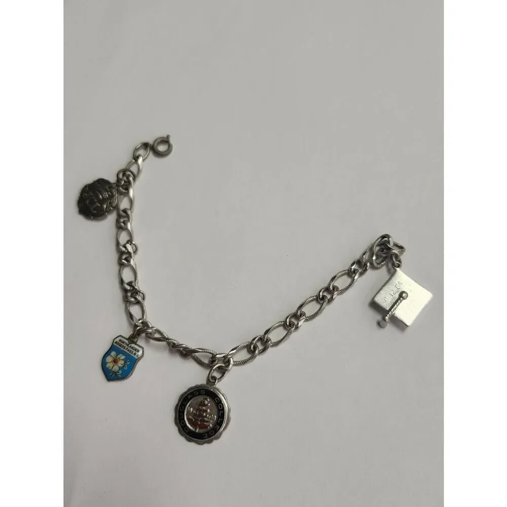 Vintage Charm Bracelet Starter Size 6.5